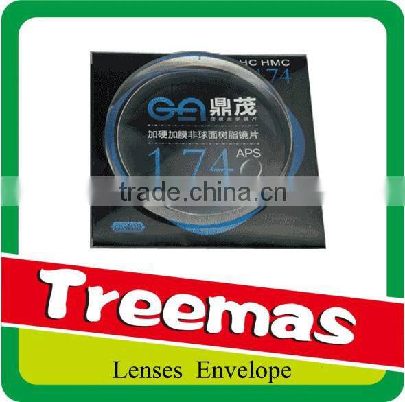 Optical lens envelope shape bag