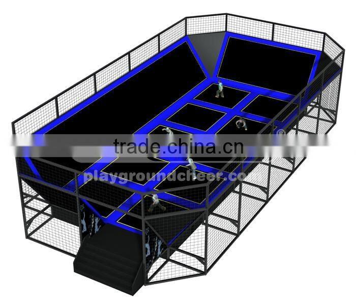 Cheer Amusement CH-ST150017 Playground Equipment Big Trampoline Park