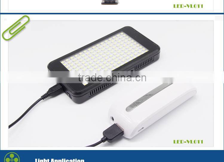 10W Bulit-in Battery Small Size LED Video Light For Photography