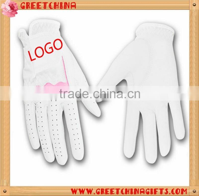 Sports accessories practice use suede leather golf gloves