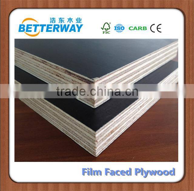 poplar in Dubai construction used brown film face plywood