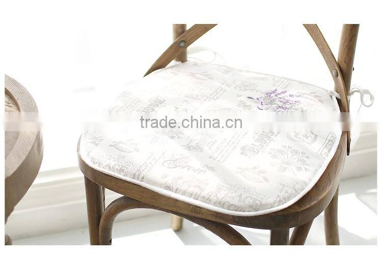 SZPLH Embroidery comfort wooden sofa seat cushion