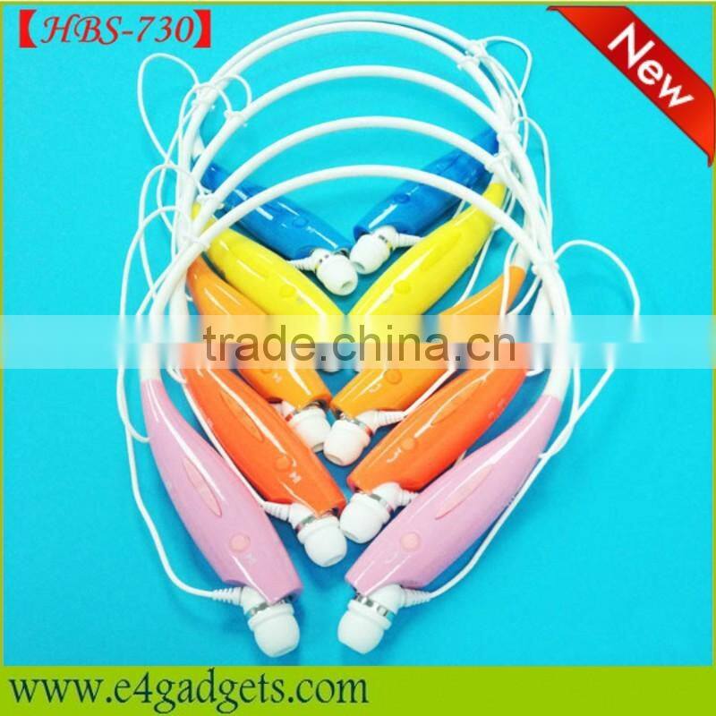 Bluetooth headset Tone+ HBS-730 bluetooth V3.0+EDR Earphone, HandFree Sports bluetooth stereo headset for Samsung For iPhone