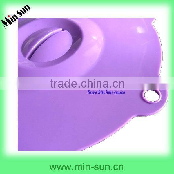 2012 The novel design and hot selling silicone pan cover made in Dongguan