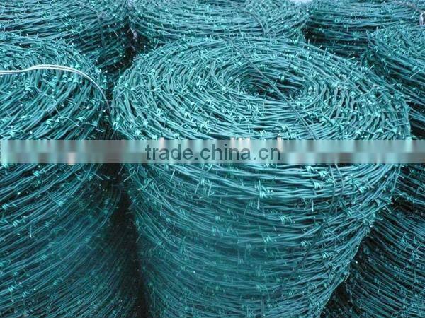 ISO9001 factory galvanized barbed wire