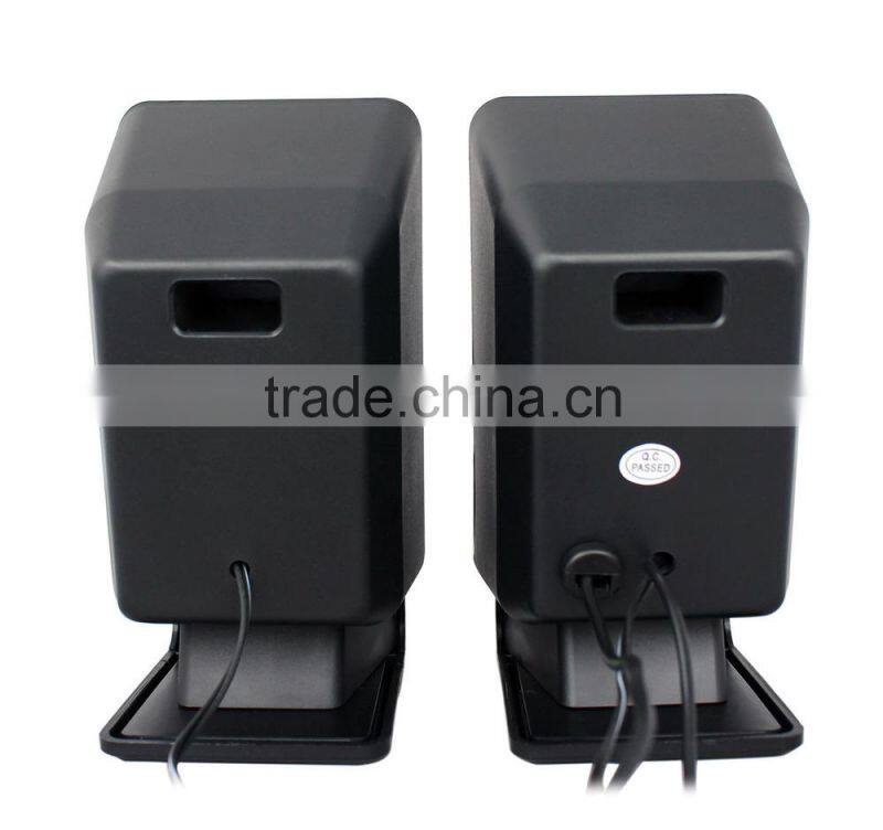 2.0 professional audio usb player, computer speaker