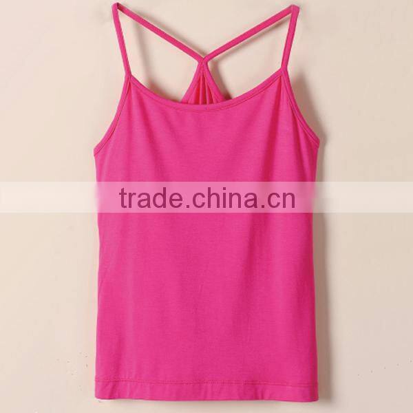Sleeveless shirt for woman (lyt010279)