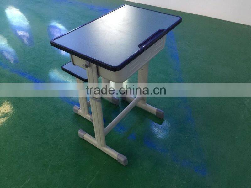 adjustable school desk and chair cheap modern school furniture HXZY054