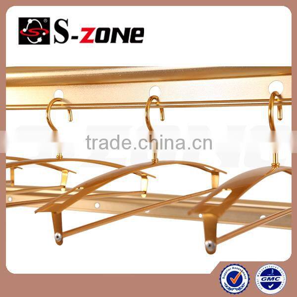 Aluminum alloy hanging Clothes Drying Rack Manual Cloth Rack for Ceiling Mounted