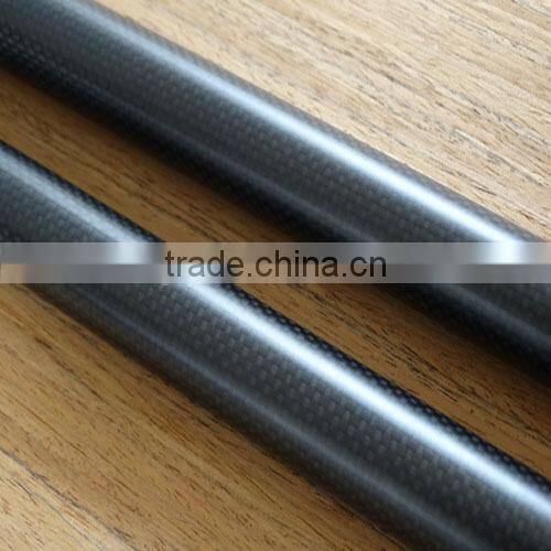 Good quality competitive price beautiful 3k carbon fiber tube factory