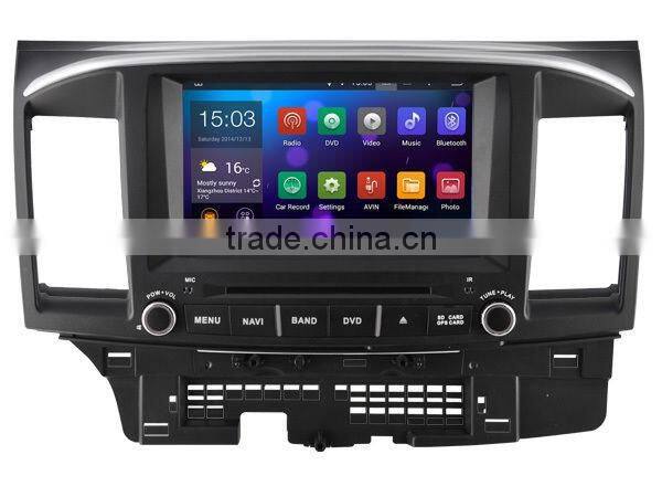 Quad Core Android 4.4 Car GPS navigation system For MITSUBISHI LANCER 2007-2012