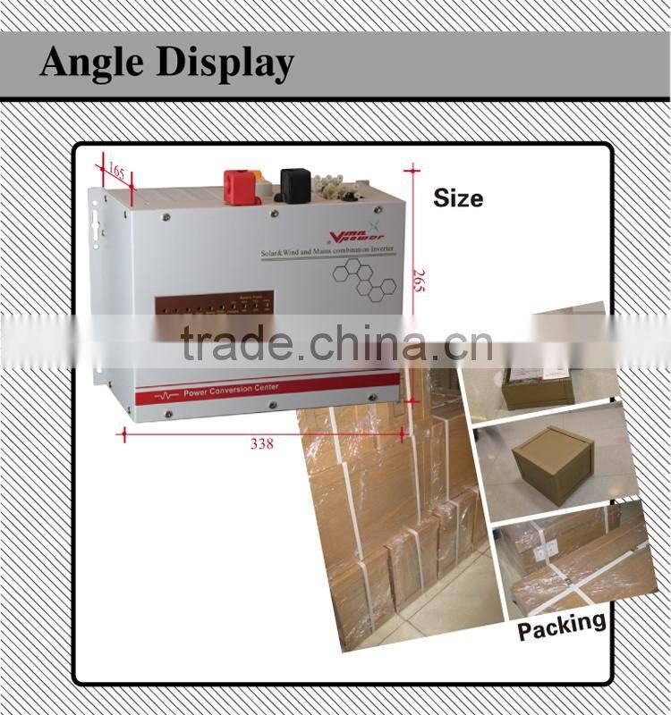 2016 Vmaxpower hotsale solar hybrid inverter VMI-S 800W for home use