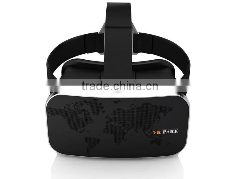 VR PARK glasses phone 3D glasses virtual reality helmet 3d vr box watch movies and games