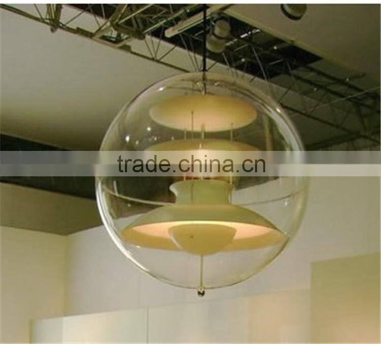 blow moulded clear hollow large acrylic ball/large acrylic sphere dislay shenzhen factory