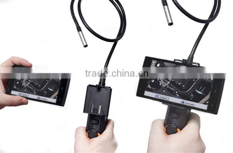720p WiFi Inspection Camera Borescope Wireless digital Endoscope 1M for iOS & Android
