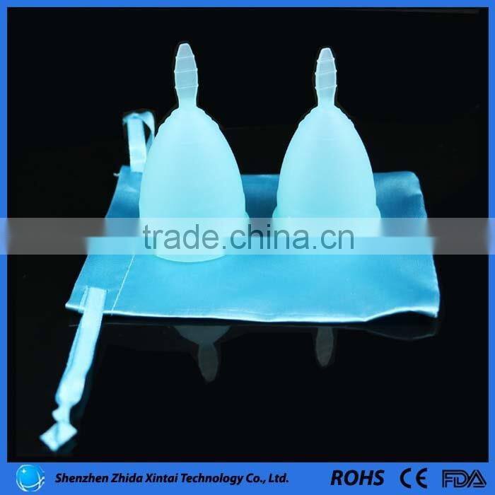 All medical grade silicone material made feminine used period cup accept 1 pc