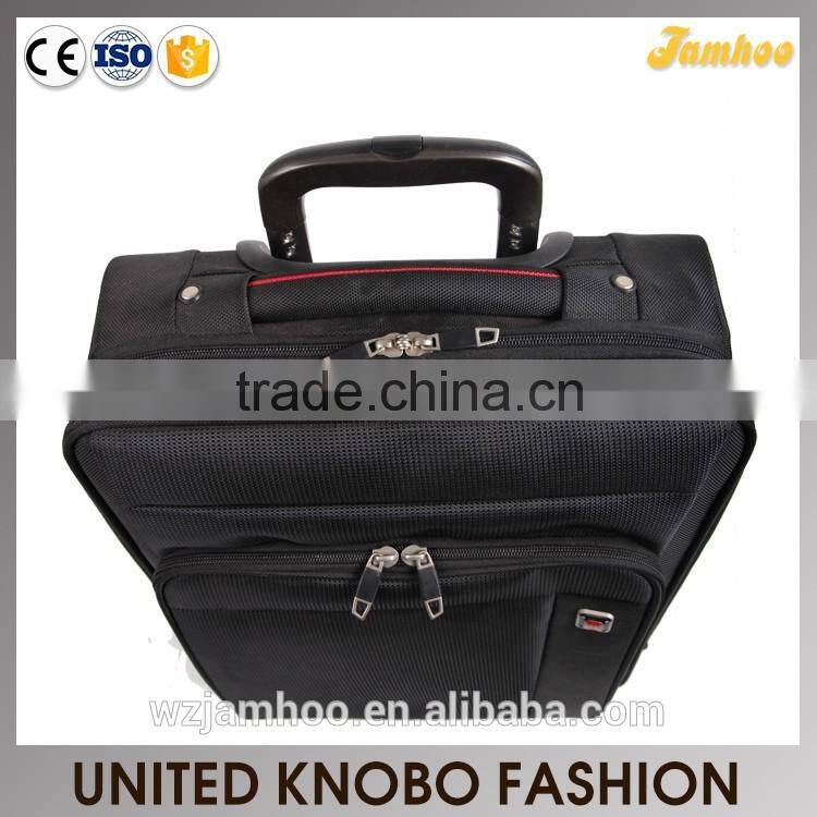 1680D cabin size trolley case carry on luggage EVA soft luggage