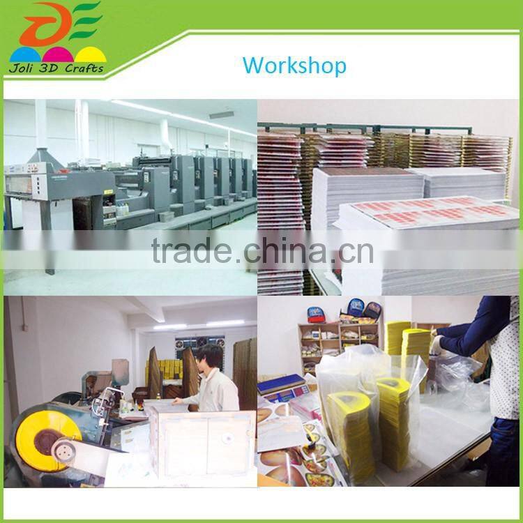 custom mold design display 3d animation PET lenticular luxury gift box packaging
