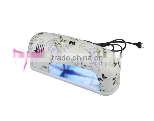Hot small 9w nail lamp for nail gel polish,uv lamp for nails