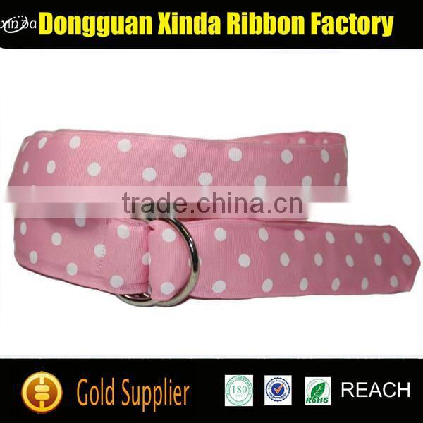 Stylish ladies webbing belt dongguan manufacturer