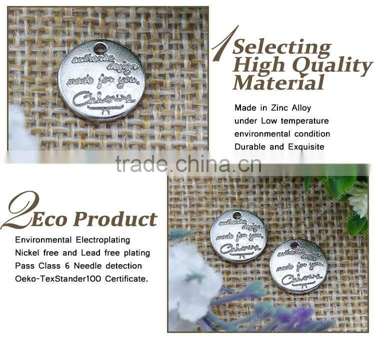 Widely Used Metal Name Plates for Garment