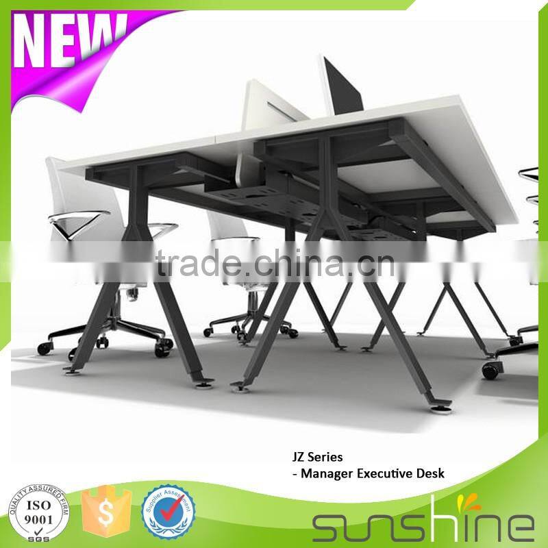 Customized Drawing Design Office Furniture Workstations 4 People Office Desk Factory Price From China