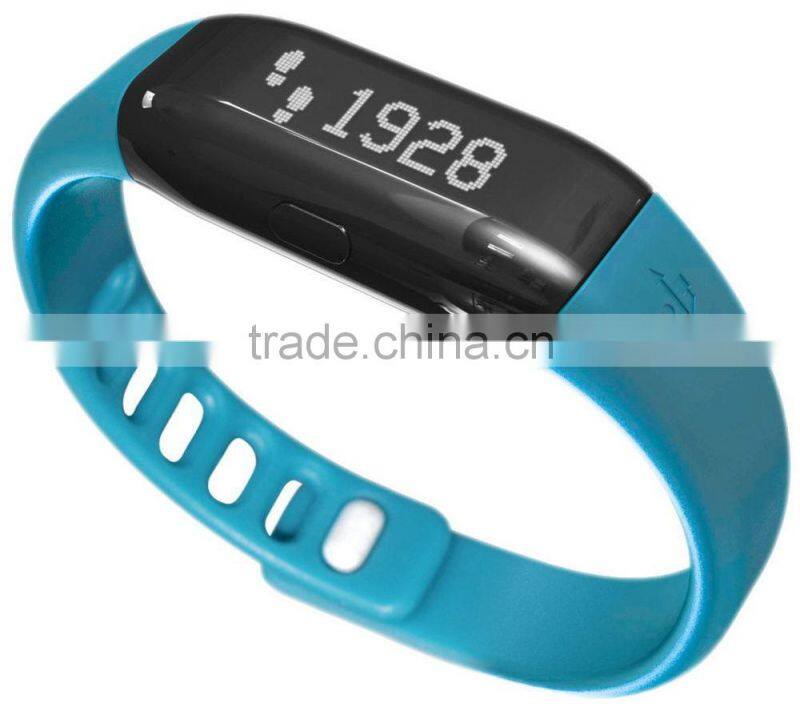 hot selling silicone bracelet with pedomete