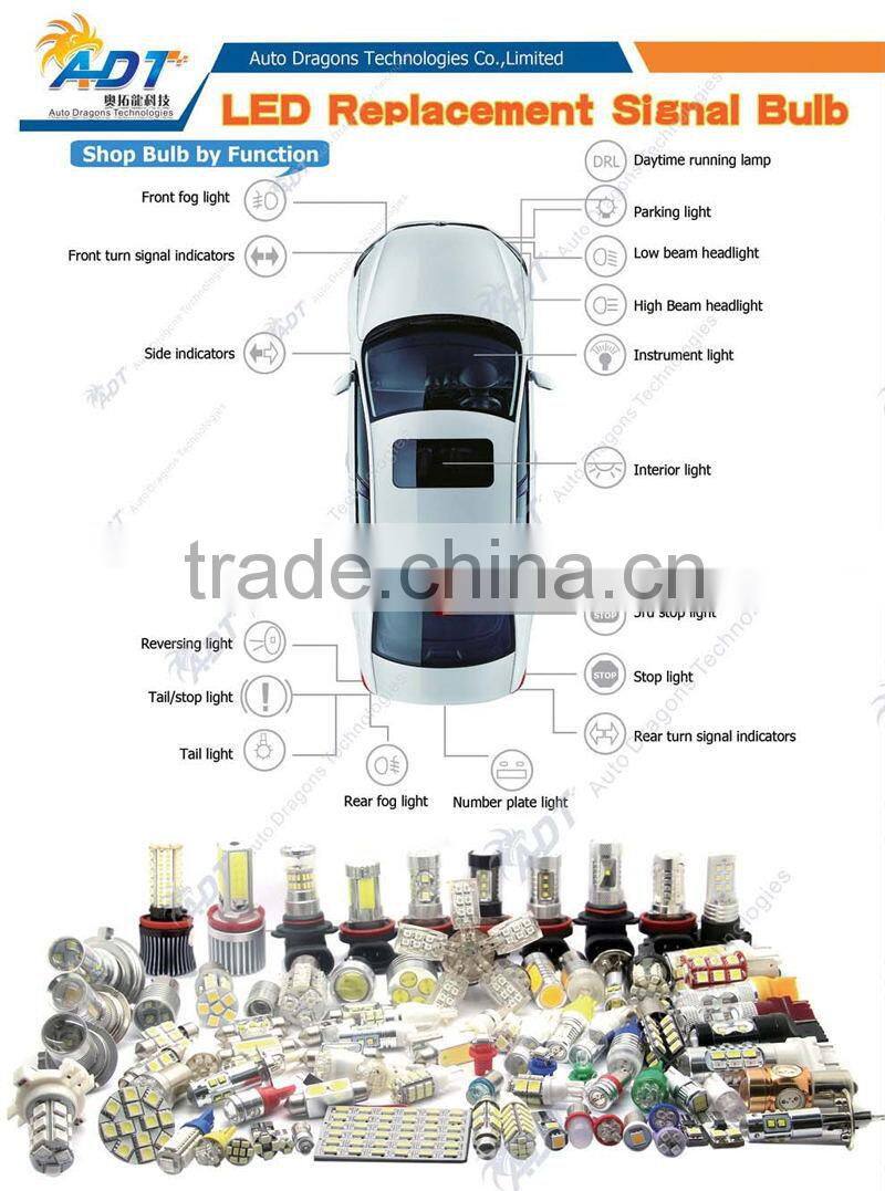 PCB 15 SMD Auto interior LED Dome Light
