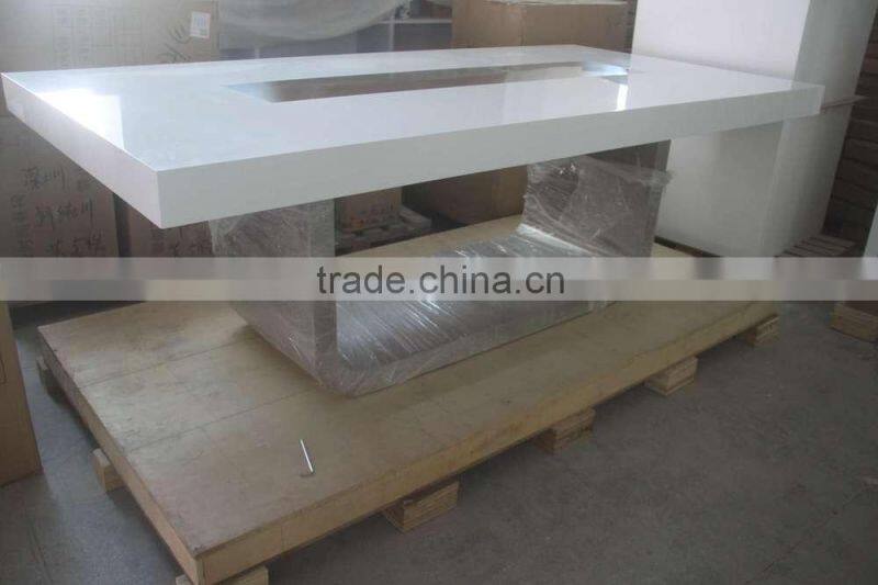 Tell World corian solid surface conference table photos