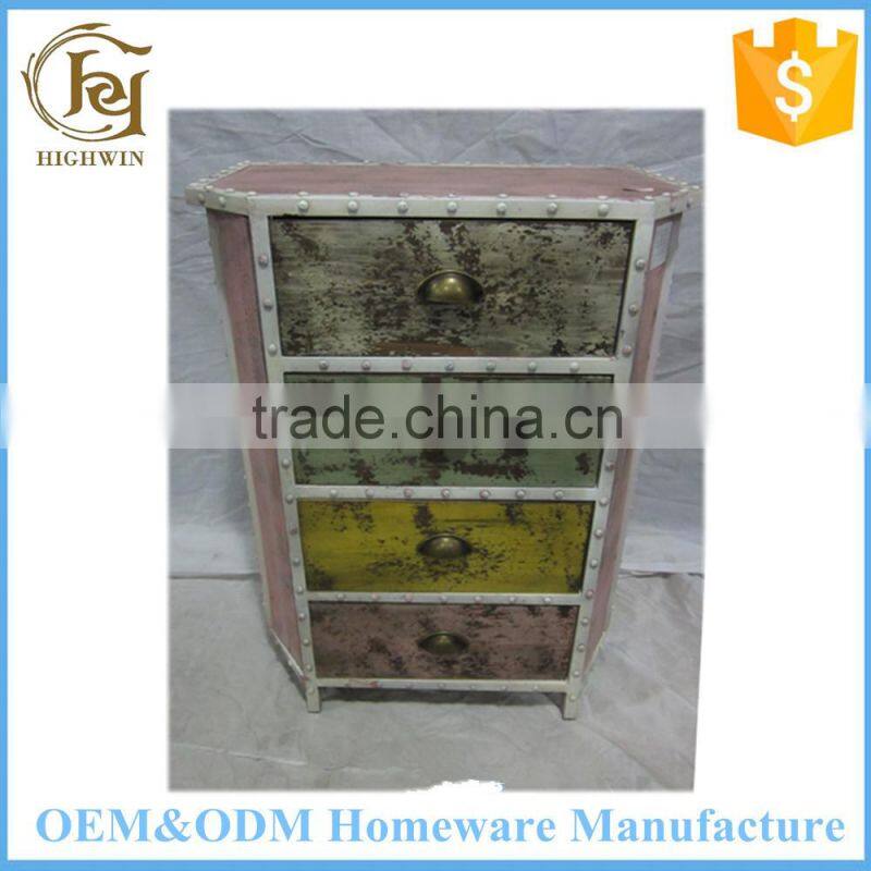 Wood Drawer Cabinet Furniture as OEM Design