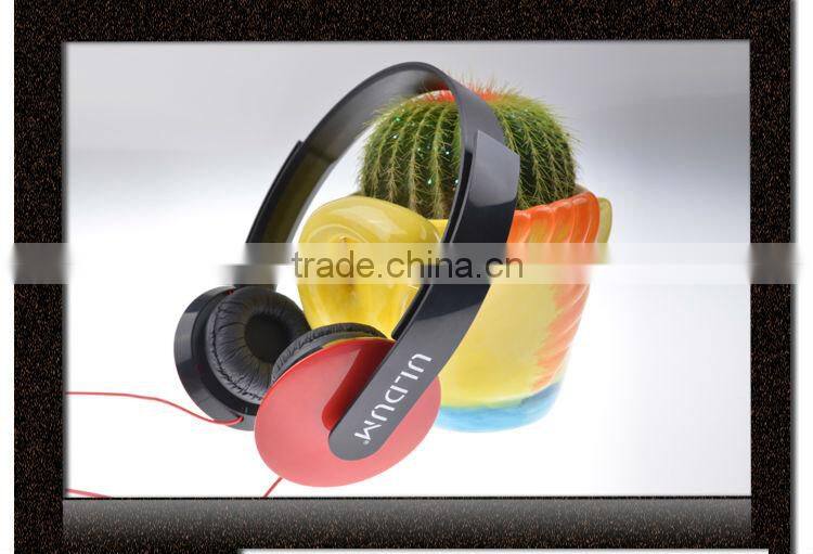 ULDUM TPE wired Headset with 3.5mm double jack DJ headphones