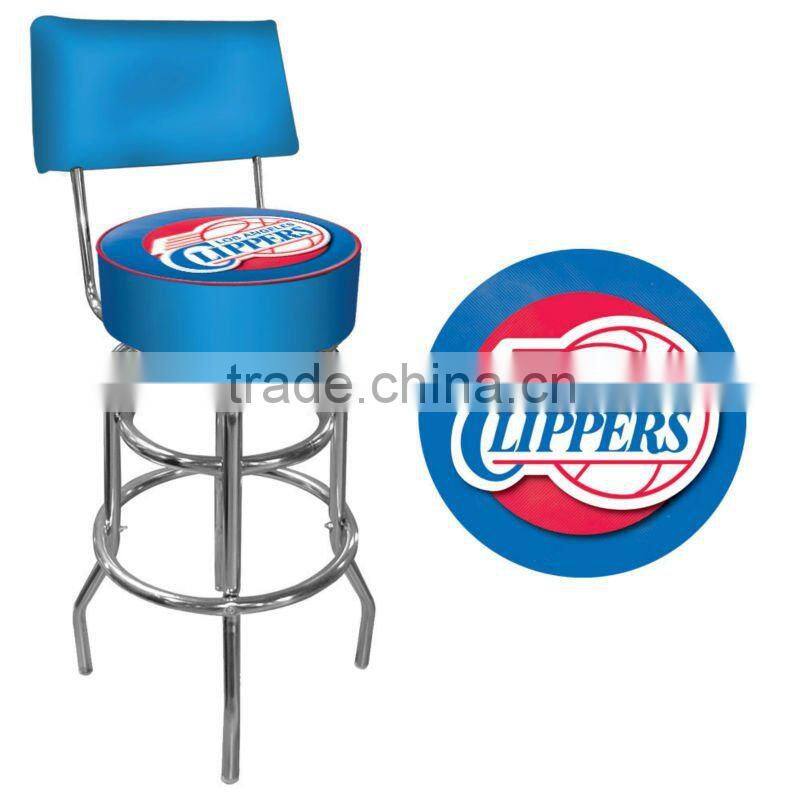 swivel high stool with backrest CY801B