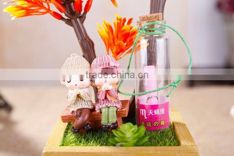 Factory Price latest gift items mini zen garden toy gift , salt and pepper shaker wedding gift set