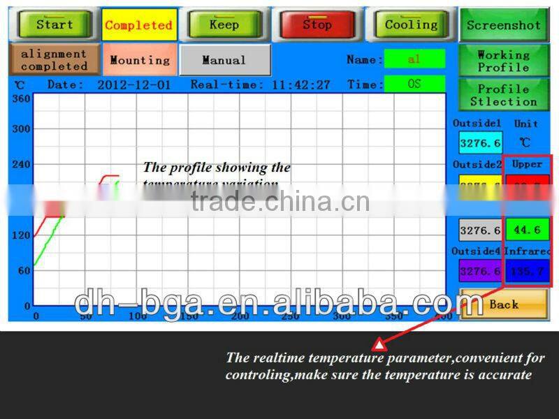 DH-A3,SMD,chip reballing machine,BGA rework station,sales promotion