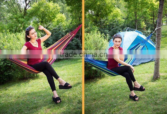 Virson Rainbow Single Per Cotton Canvas Double Hammock