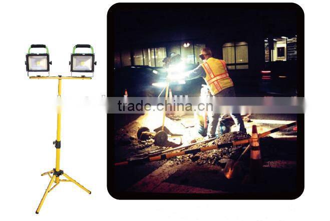 30W Flood Light IP65 Outdoor Dimmable Epistar LED Work Lamp 15V DC Rechargeable Flood Lights