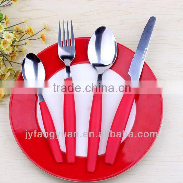 Plastic Handle Stainless Steel Cutlery