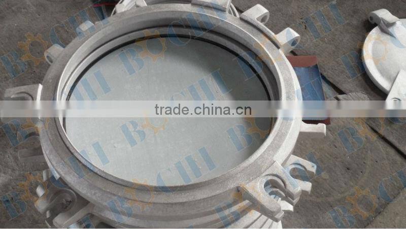 BOCHI Welded Aluminum Fixed Side Scuttle