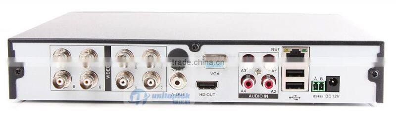 8CH 2.0MP AHD HD CCTV Security 1080P Dome Output AHD Camera DVR System Kit HDMI&VGA Remote View+8PCS Outdoor IR 10M AHD Camera