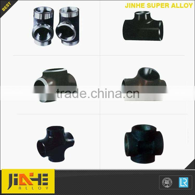 nickel alloy four way tee pipe fitting