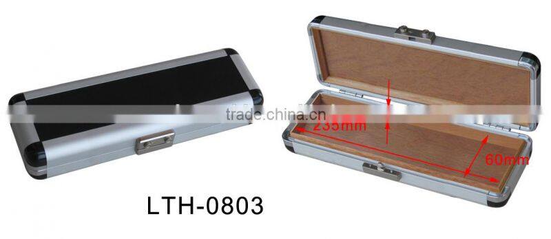 Small Portable Aluminum cigar box
