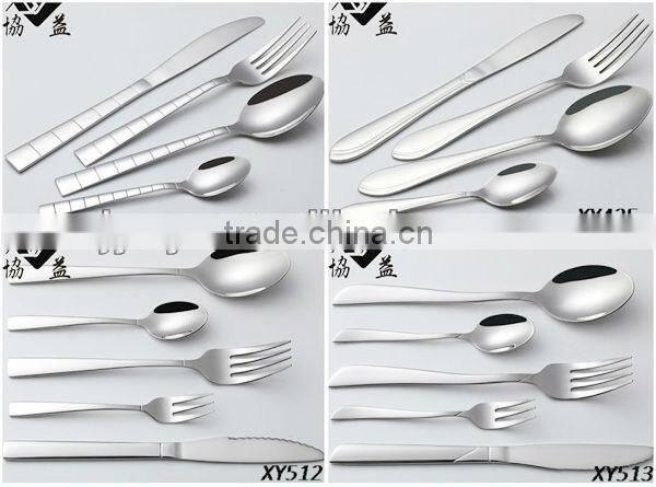 Elegance 18/0 Mirror Polish Bulk Stainless Steel Dinner Fork And Spoon