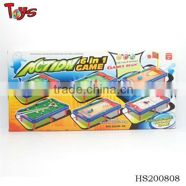 Popular 6 in 1 Snooker Table Child Toy