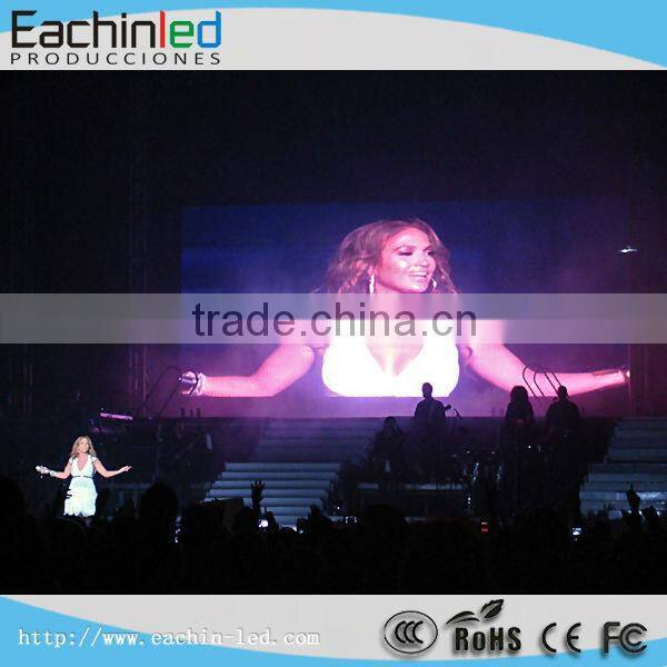 High resolution high contrast indoor P5 led screen, P5 led video wall, led panel P5