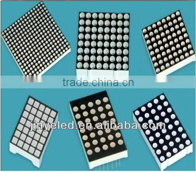 white 5*7 led dot matrix disply