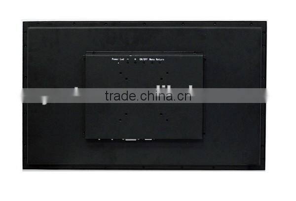 IP65 Front panel 21.5 touch screen android panel pc with True flat seamless