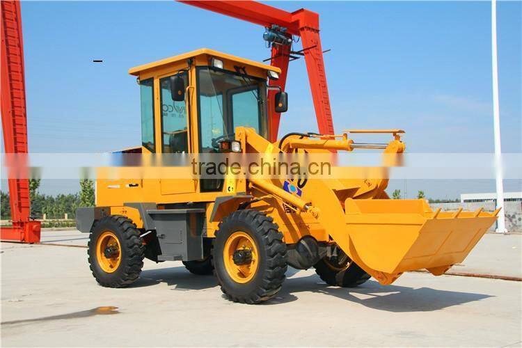 china mini wheel loader articulated small loader with front end loader for sale cheap price