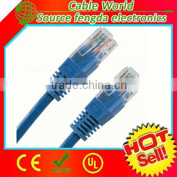 factory offer UTP cat5 cat5e CAT6 lan cable different colors available