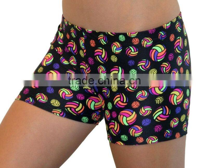 Custom Women Yoga Fitness wholesale Compression Shorts