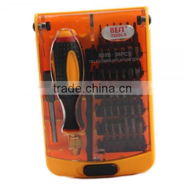 Portable 38 In 1 Multi bits Function Pocket Mini Screwdriver Set